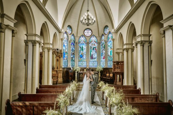 【結婚式場チャペルで撮影】大聖堂プラン※洋装1点*スタジオ+式場チャペル撮影*